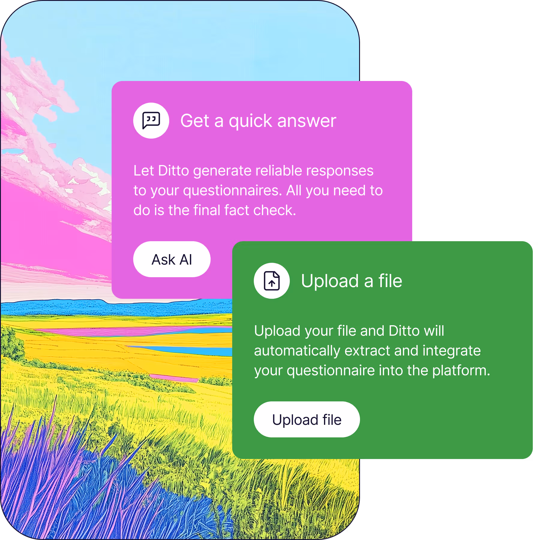 Questionnaire Automation Illustration